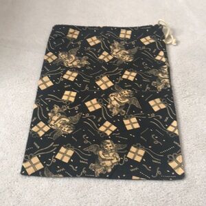 Vintage Angel Print Drawstring Shoe/Gift Bag